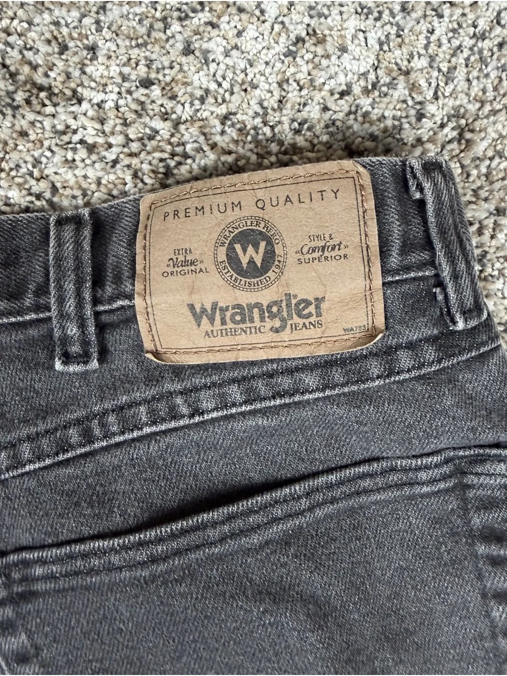Wrangler straight leg